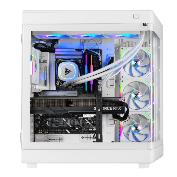 Wizard White WW285K0CC-580W1 Gaming Desktop