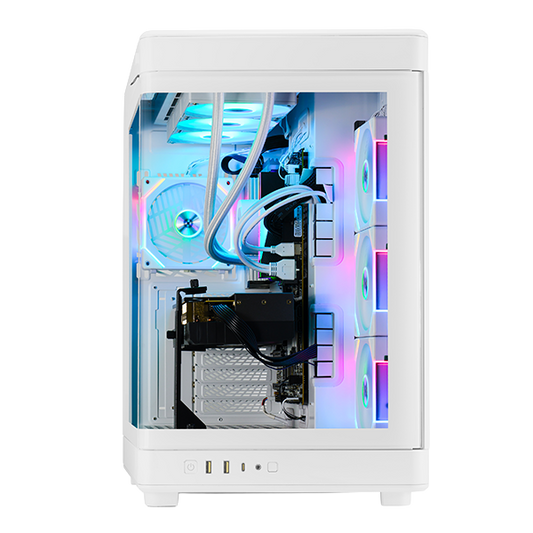 Wizard White WW990XDCC-580W1 Gaming Desktop