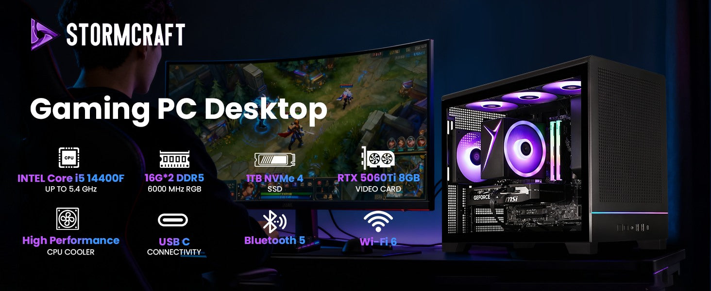 Sirius SI1440FCB-56TW1 Gaming Desktop A+ banner 1