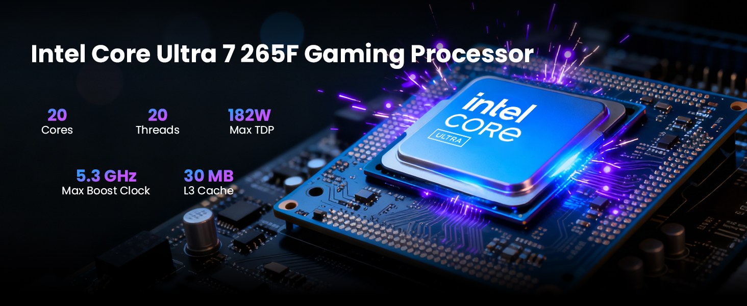 Phantom PH265F0CC-580W1 Gaming PC CPU banner