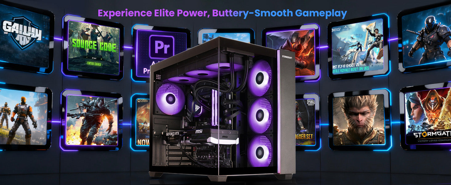 Skyhawk SK780XDCC-97BW1 Gaming Desktop A+ banner 3