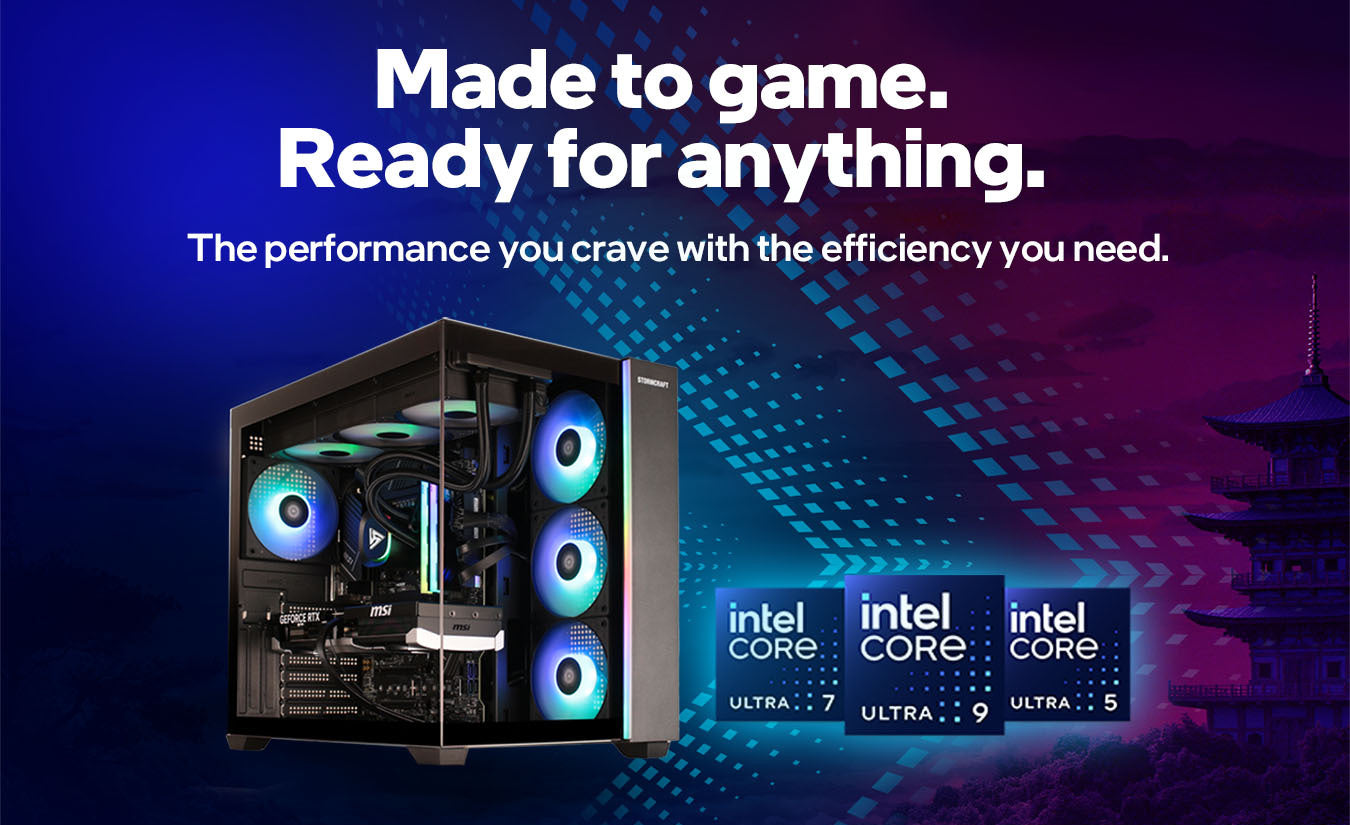 Intel Core Ultra Series 2 - STORMCRAFT PC