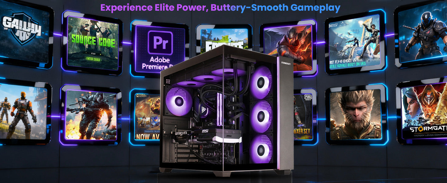 Falcon FA270K0CB-56VW1 Gaming Desktop A+ banner 3