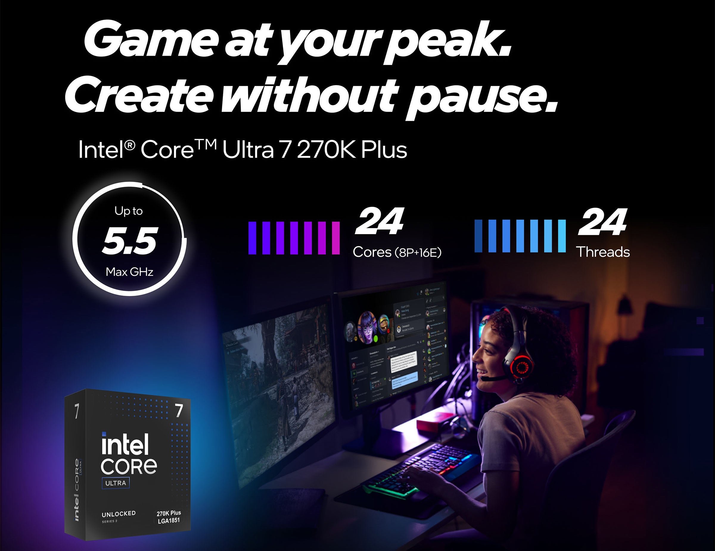Intel Core Ultra 200K Plus PCs