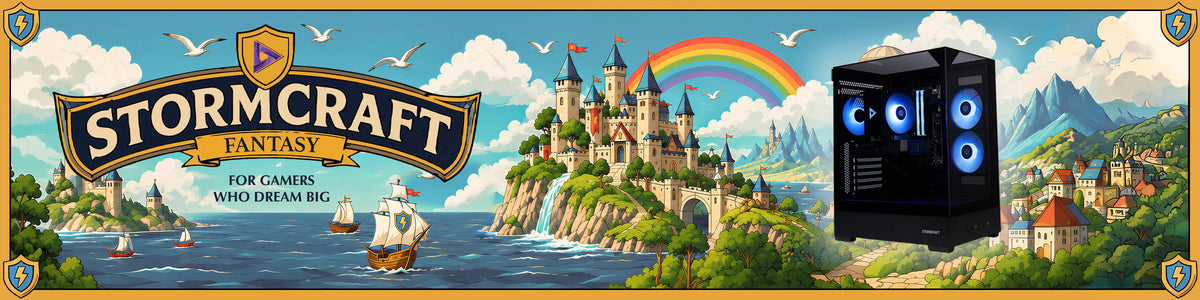 STORMCRAFT Fantasy gaming PCs for gamers who dream big