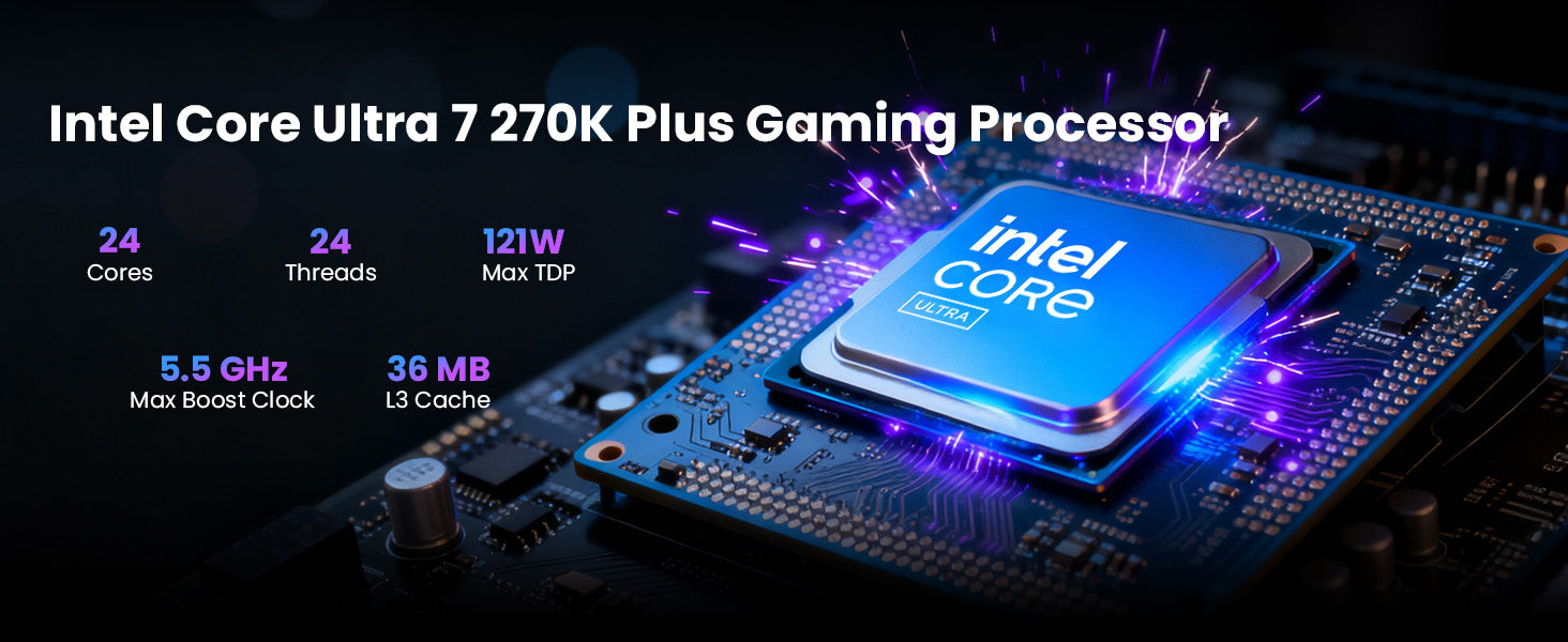 Phantom PH270K0CC-57TW1 Gaming Desktop CPU banner