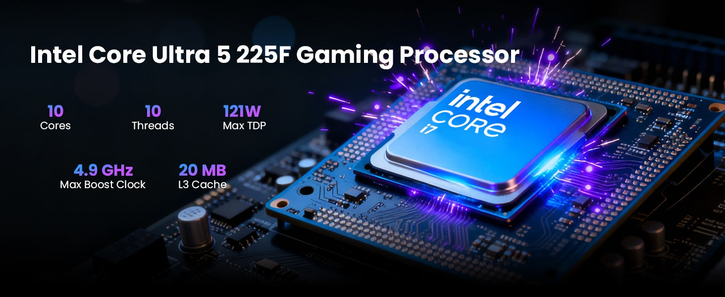 Viper VI225F0CB-56TW1 Gaming Desktop CPU banner