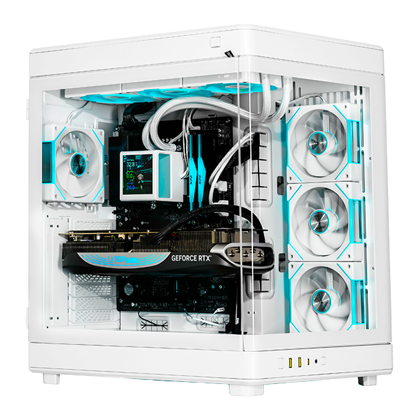 Wizard White WW270K0CC-580W1 Gaming Desktop