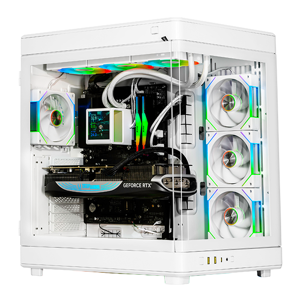 Wizard White WW270K0CC-580W1 Gaming Desktop
